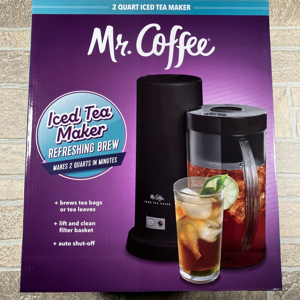 NEW Mr. Coffee 2 Quart Iced Tea Maker